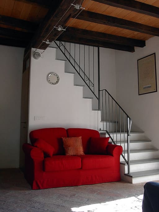 The living room