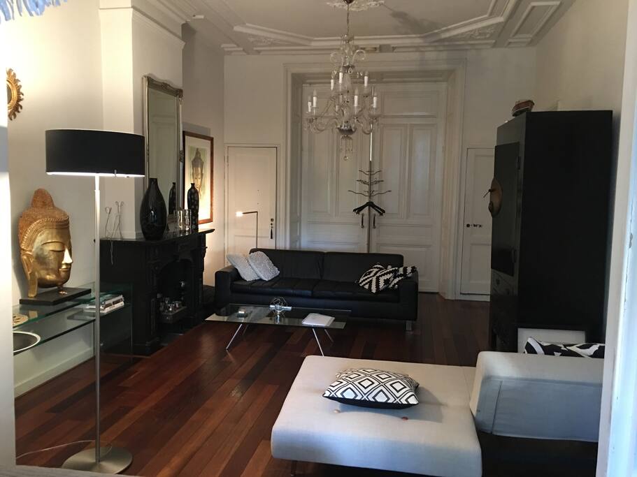 Our living area on the first floor
