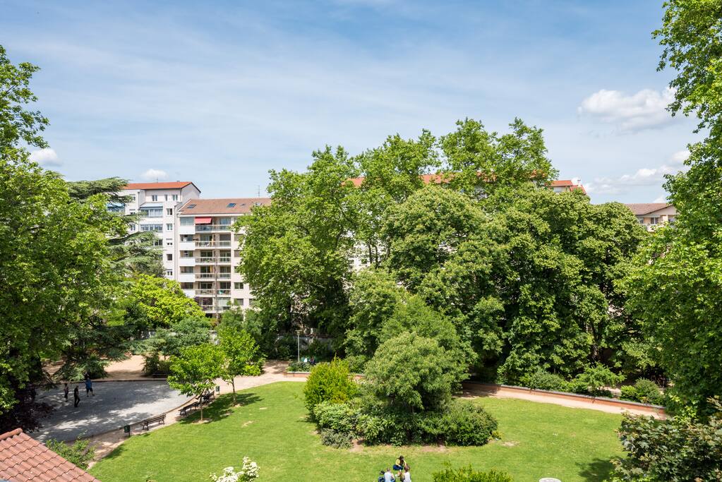 Vue sur le Parc Sisley