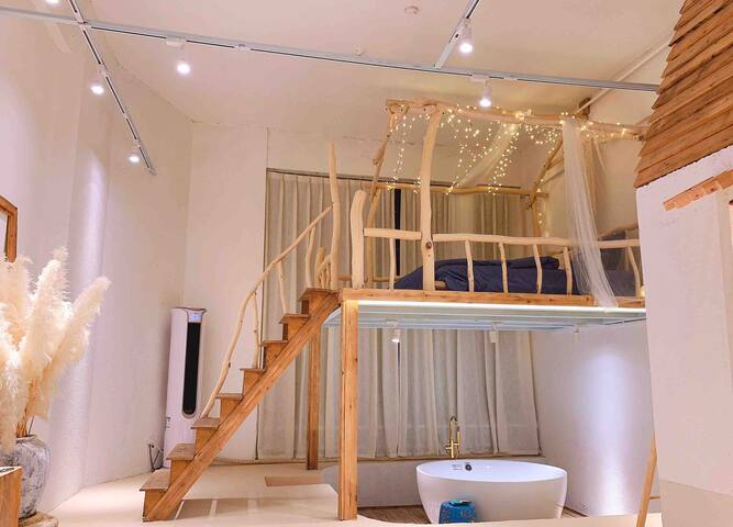 For You美学空中阁楼房城东万达江景浴缸投影仪 Aug 21 Apartment In Quanzhou China 1 Bedroom 1 Bathroom