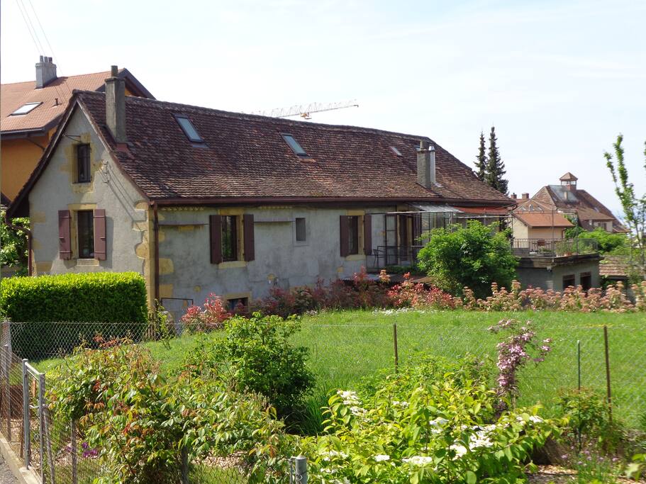vue sur la maison