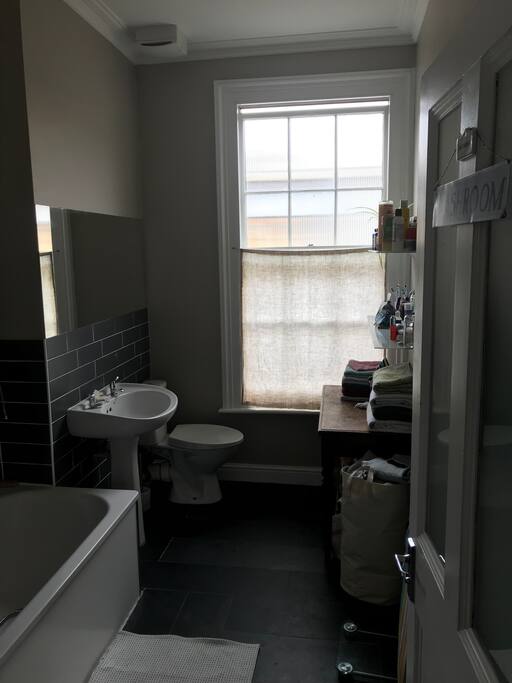 Sole use of bathroom with bath