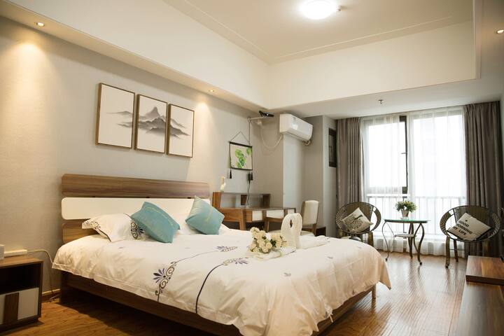 万达恋上民宿榛品影院大床房 1 Bedroom 1 Bathroom Apartment In Shangrao China 万达恋上民宿榛品影院大床房 1 Bedroom 1 Bathroom Apartment In Shangrao China