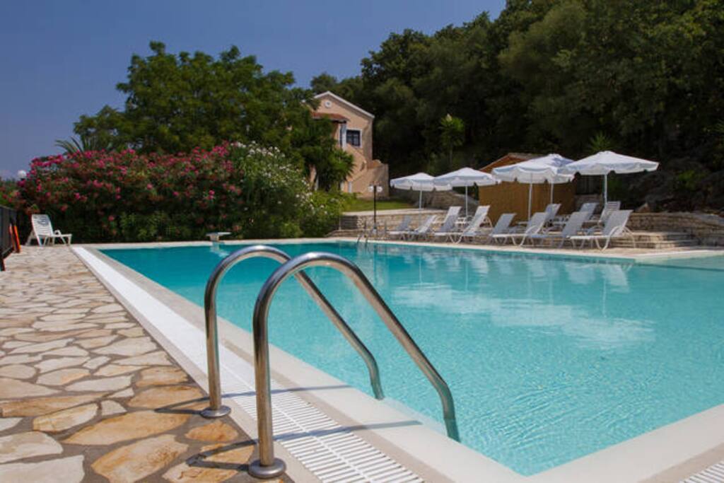 The swimming pool