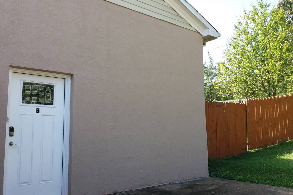 Front of the house