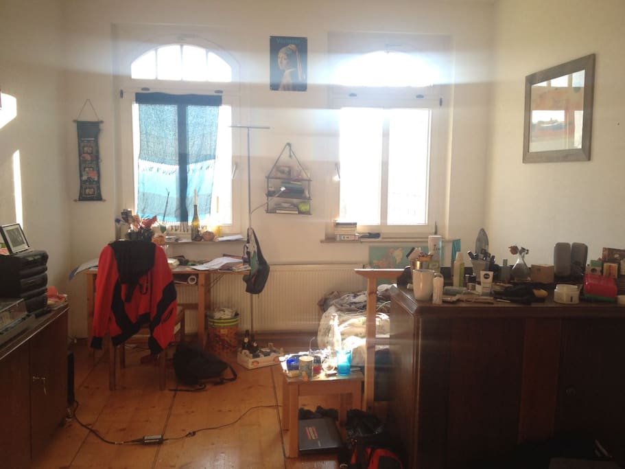 Das Schlafzimmer (3), Blick von der Tür aus