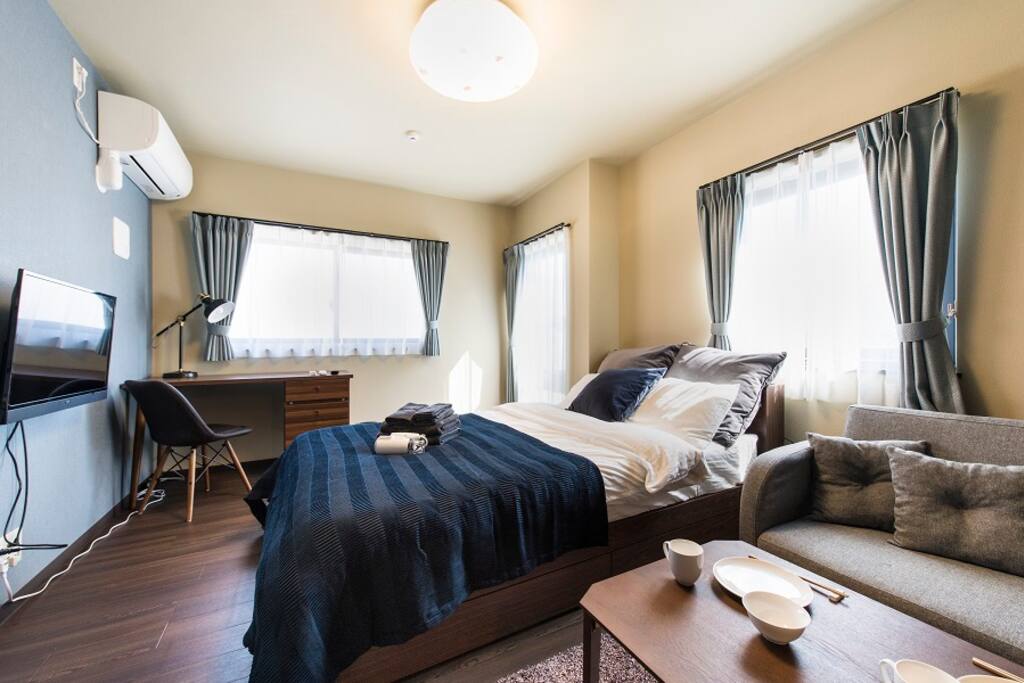 Double bed for 2