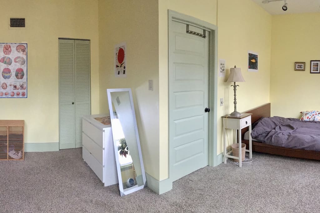 Closet and drawer space