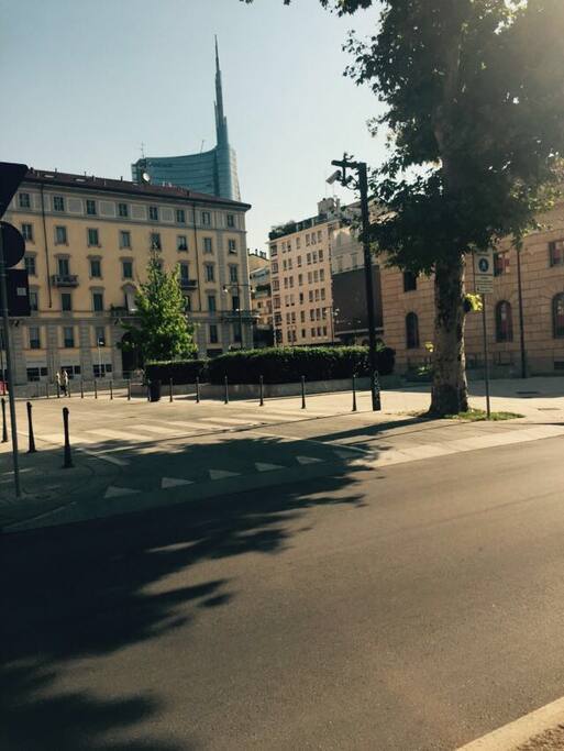 The building from the square