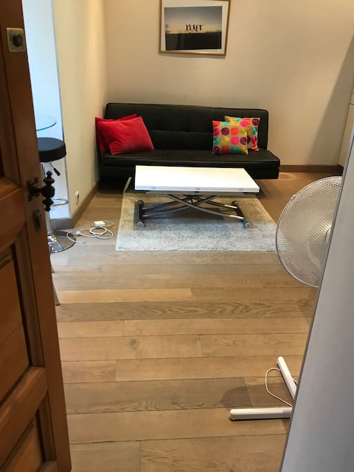 Salon depuis l'entrée