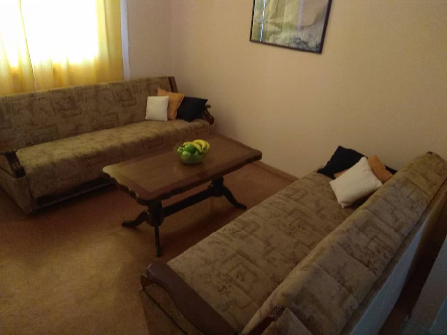 2 Sofa Comfy Beds in Living Room