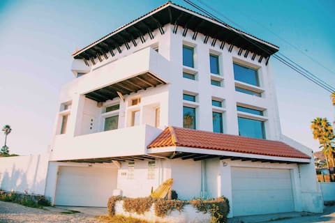 Ocean front house at San Miguel