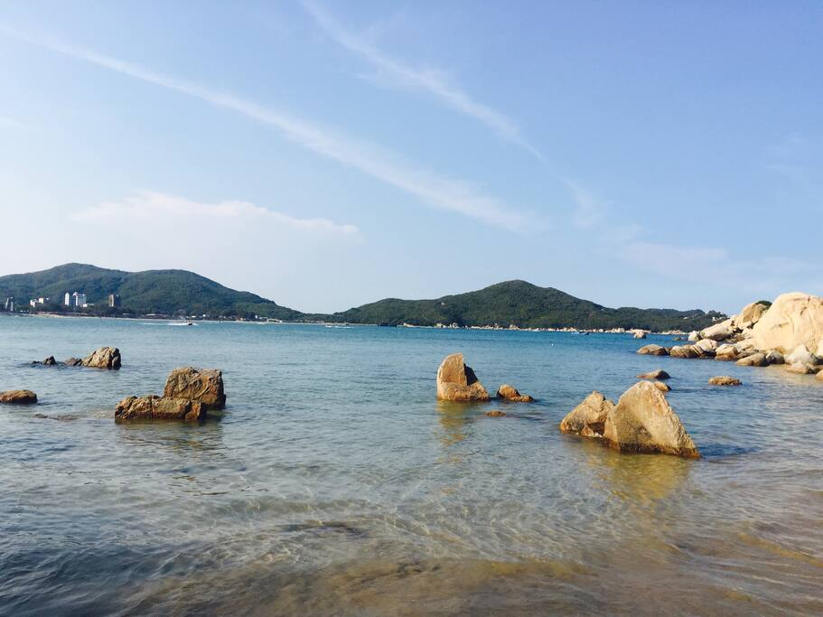 公寓对面大海