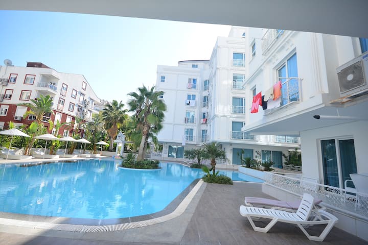 Studio apartment on the top floor