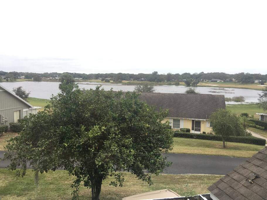 view from the bedroom