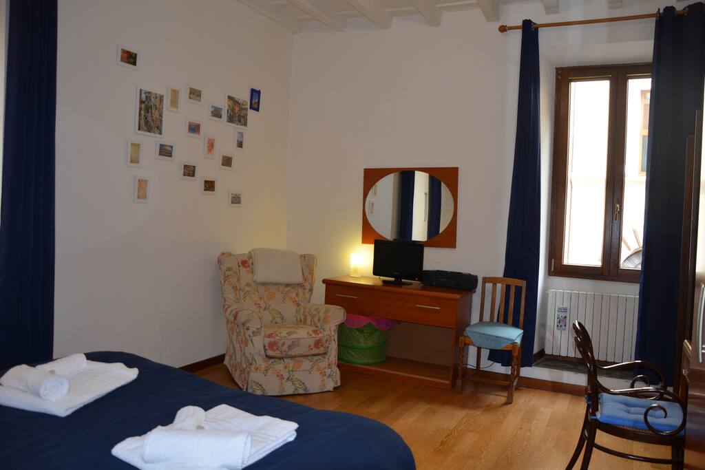 bedroom from the double bed