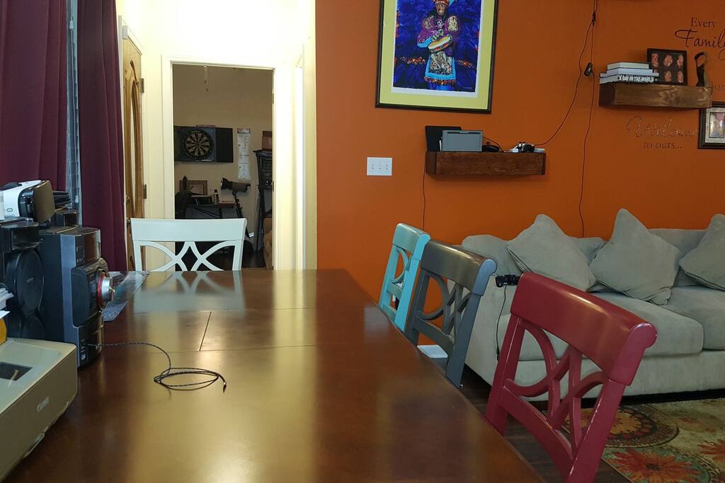 Living Room/ Dinner Table
