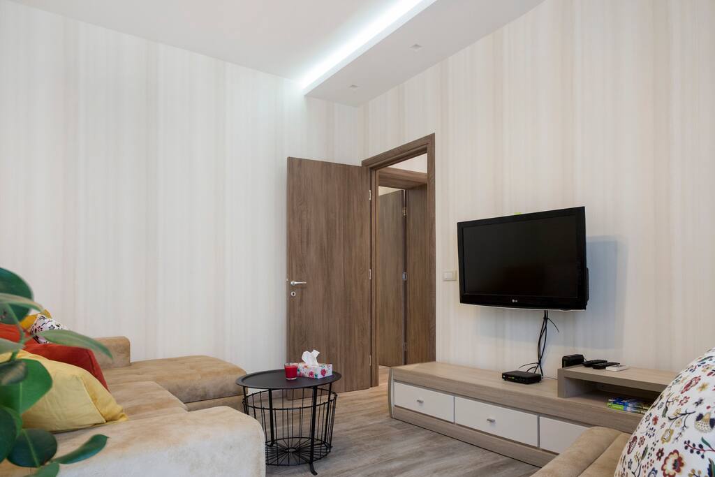 Living room - TV console