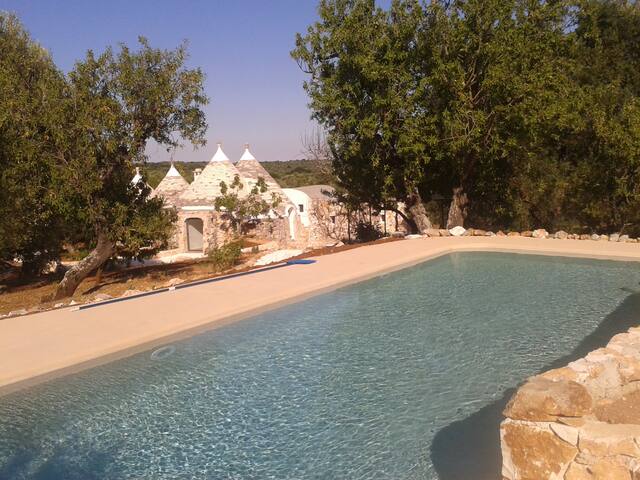 A delightful trullo with a pool in rural Puglia. gallery image 2
