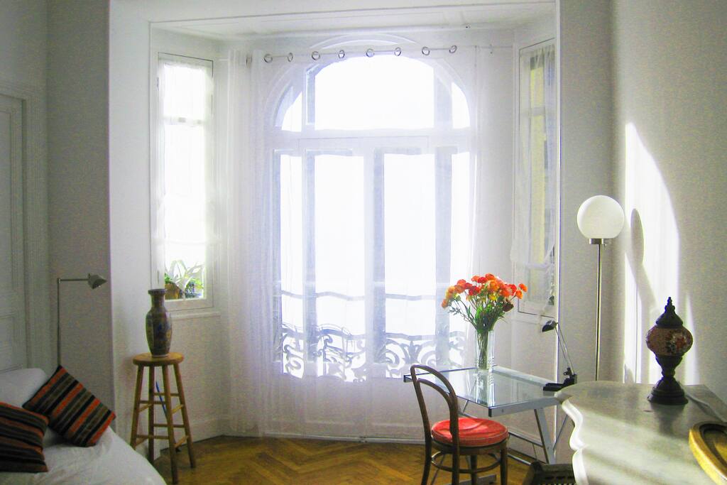 sun in the bedroom all day long