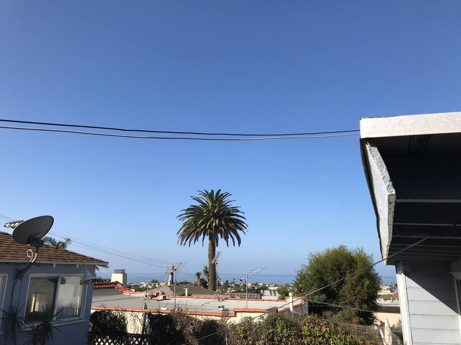 Ocean view throughout.