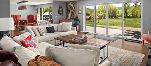 This beautiful home is on three beautiful acres!