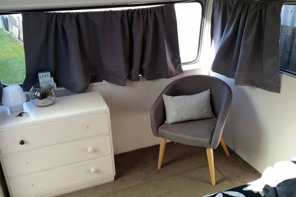 drawers and seat