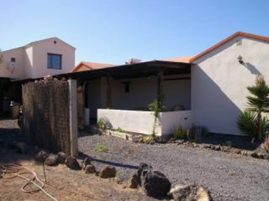 Vista ext, del apartamento