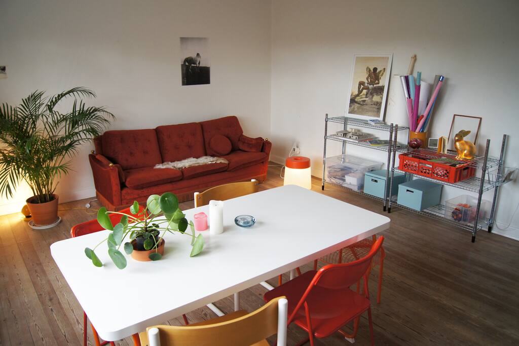 The living room