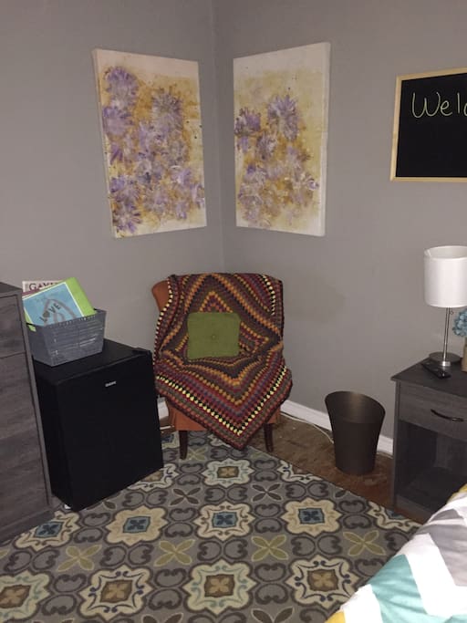 Another view of the room from another angle.