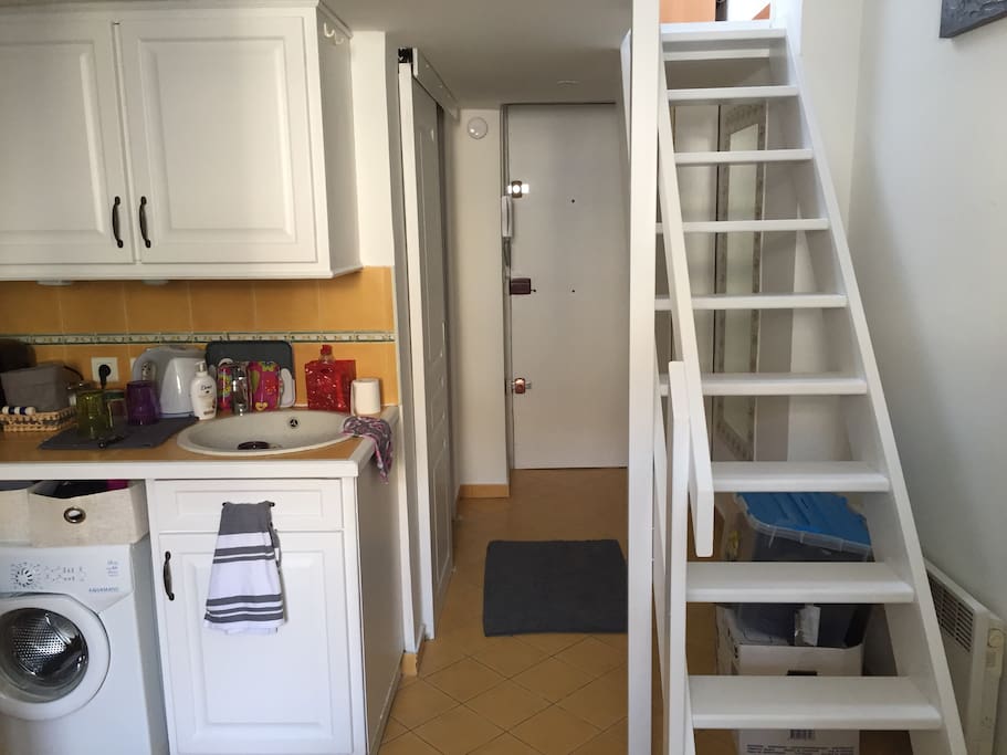 Accès a la mezzanine