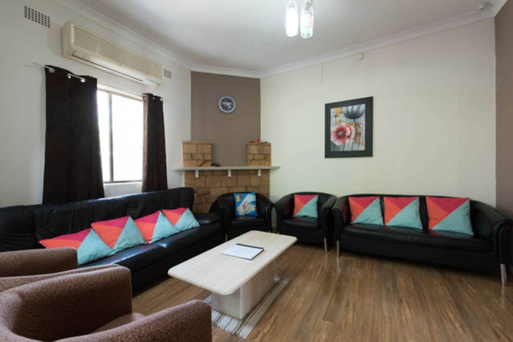 Spacious living room