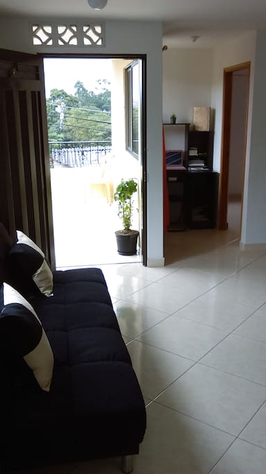 balcon se puede observar parte del jardin botanico