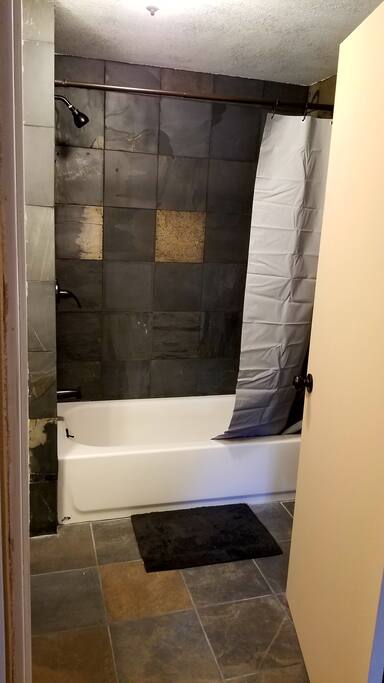 Tub to soak in after a long hike.