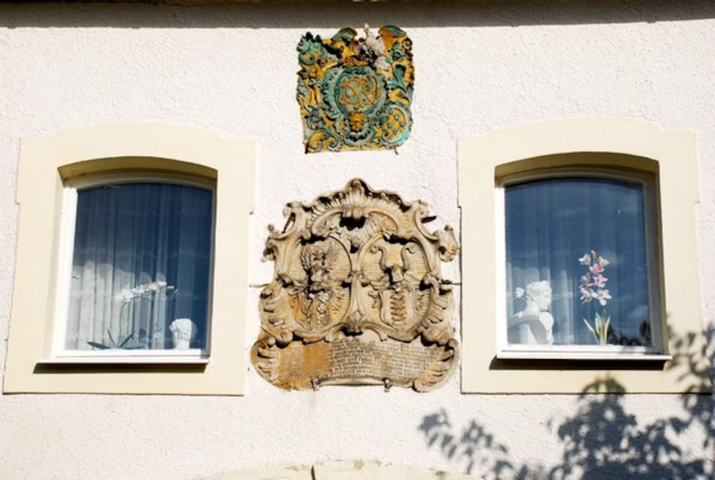 Emblem of the old manor