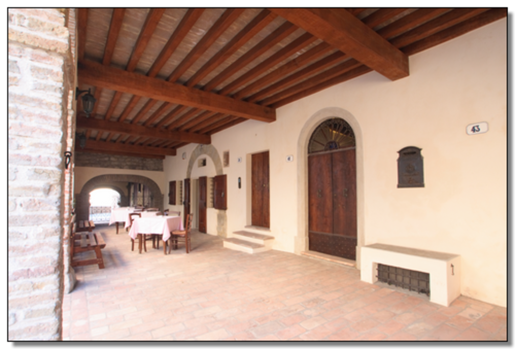 Portico esterno