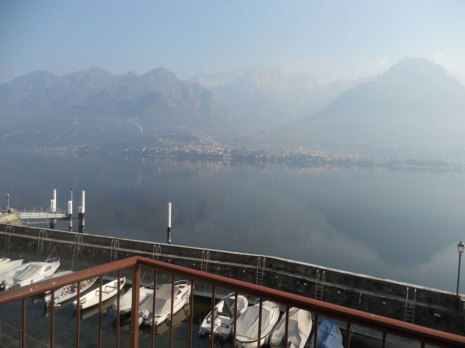 Vista dal balcone