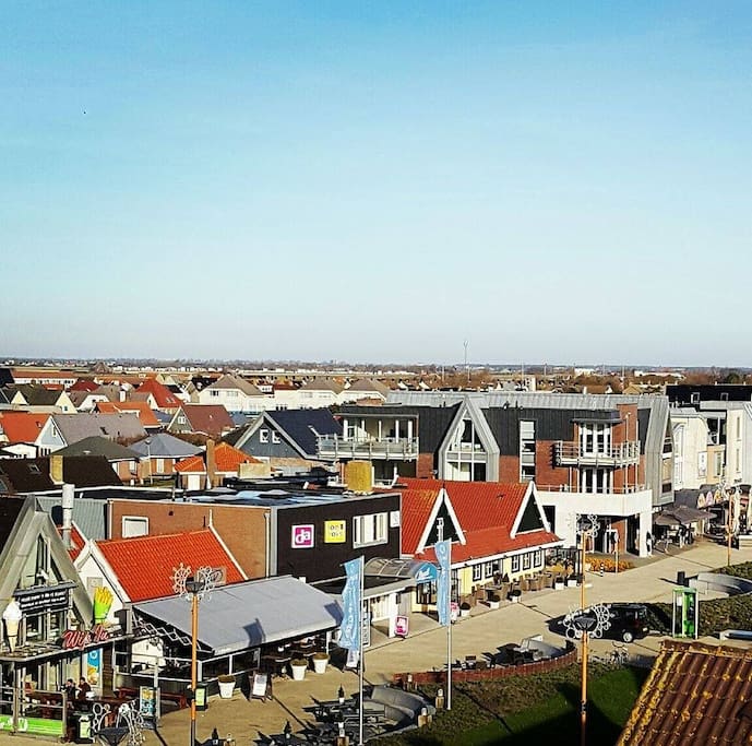 Deel centrum dorp.