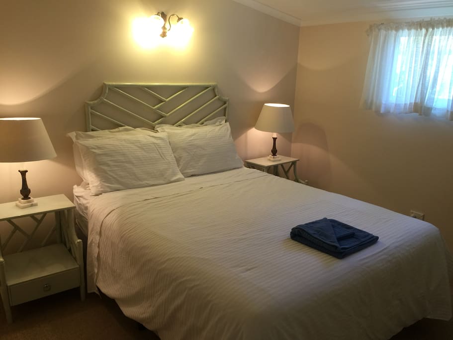 Main bedroom on ground floor.