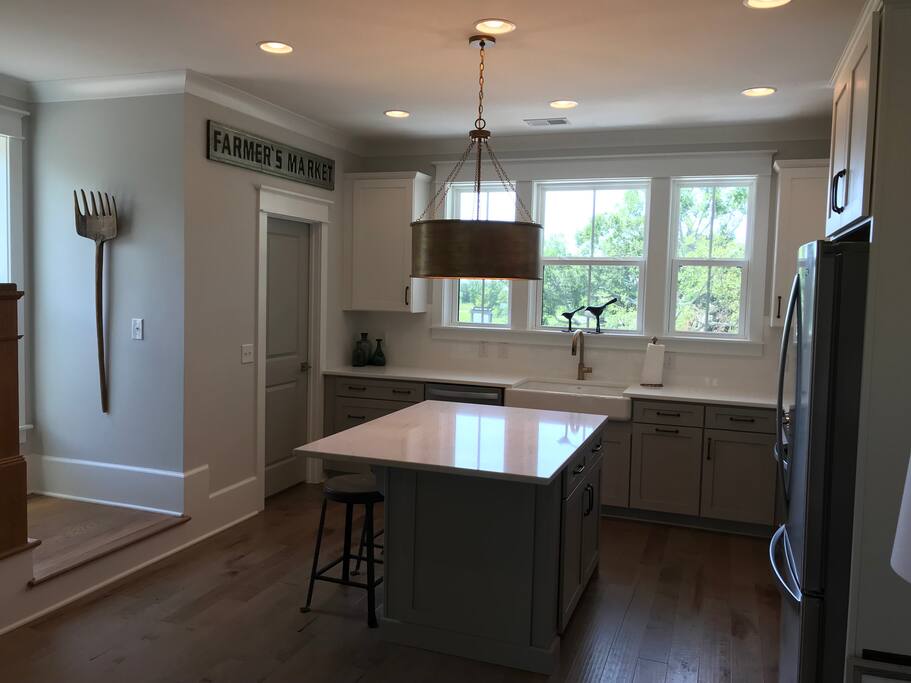 Open Kitchen with large island for gathering
