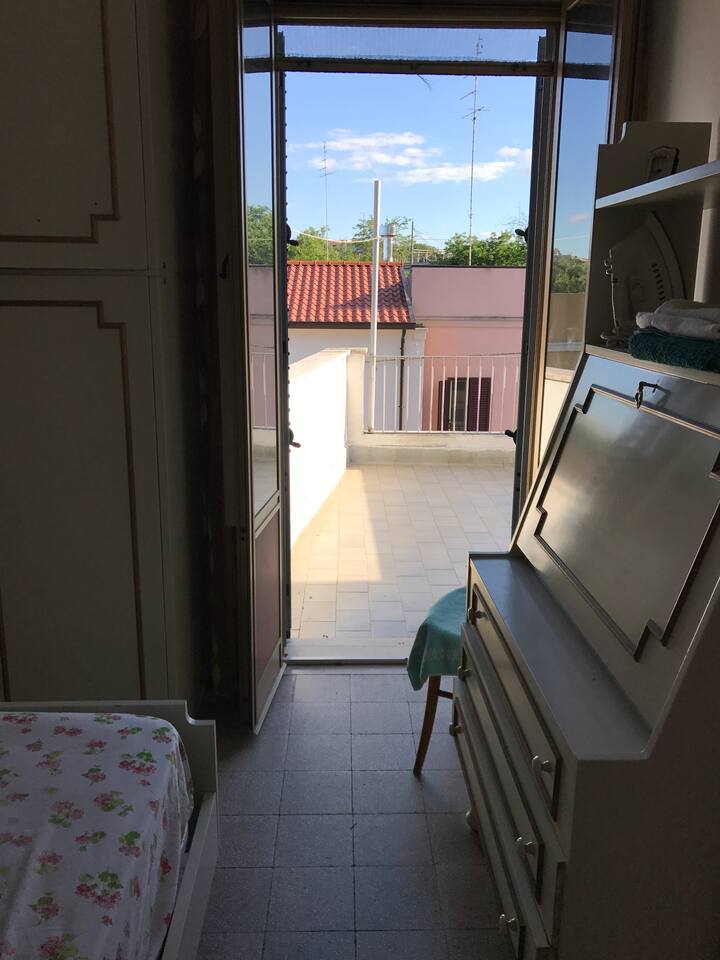 Tarracë me krevate dopio