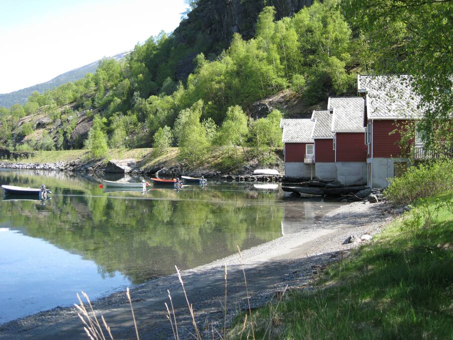 Not possible to get closer to the fjord unless on a boat :)