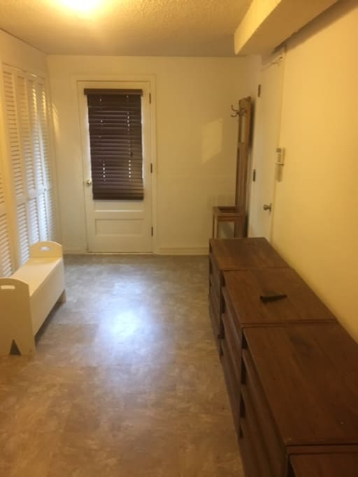 Private entrance