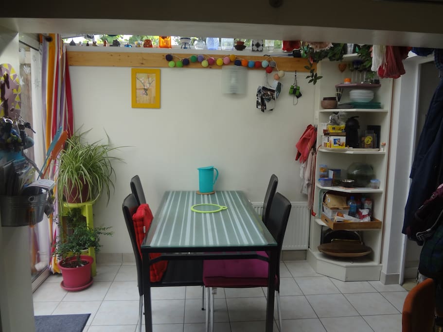 la salle à manger véranda