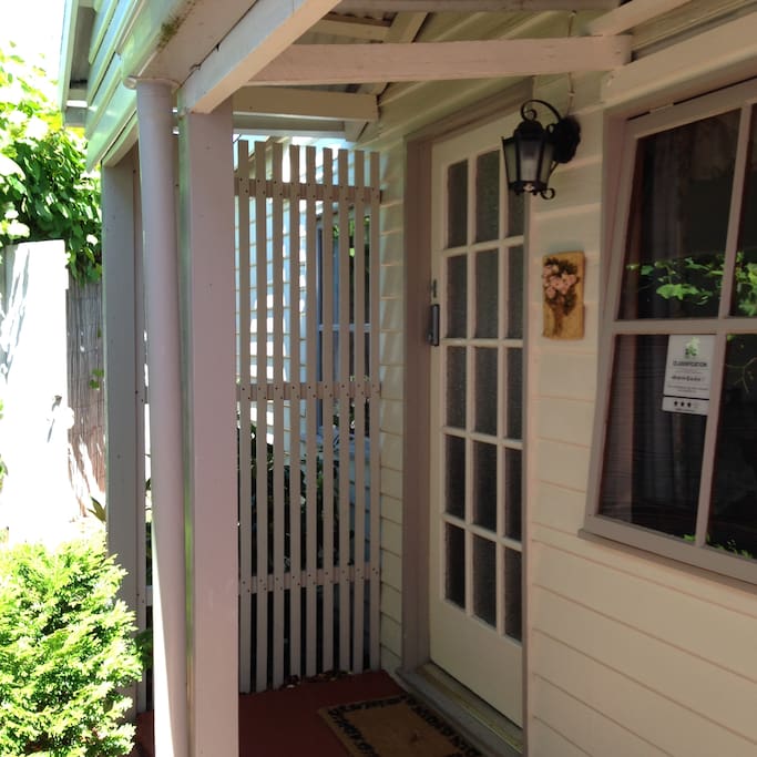 Welcoming front door