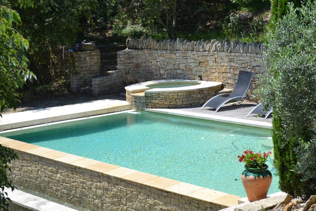 Vue piscine