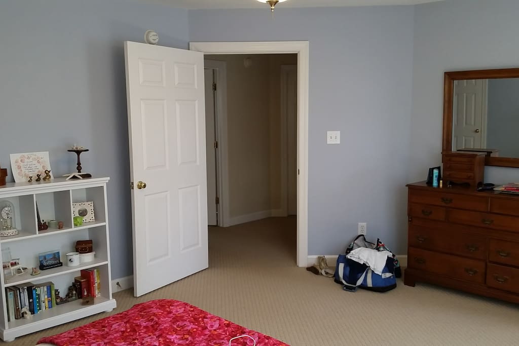 From Bed to the entrance door