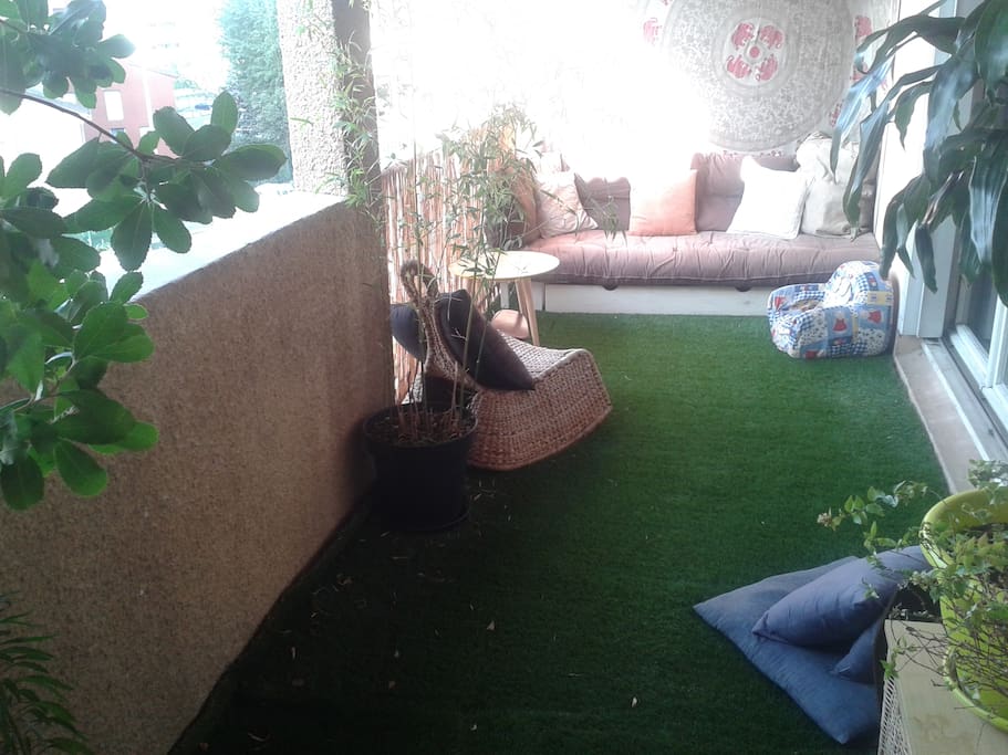 Terrasse plein sud