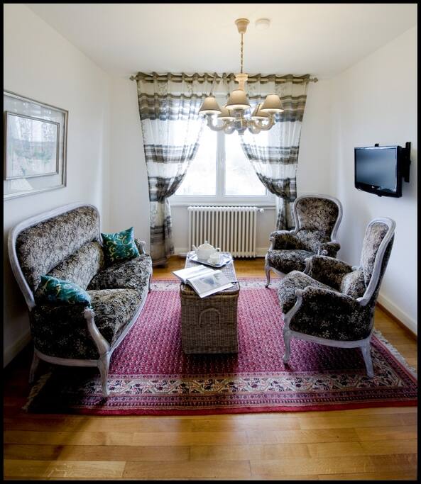 Salon privatif de la suite