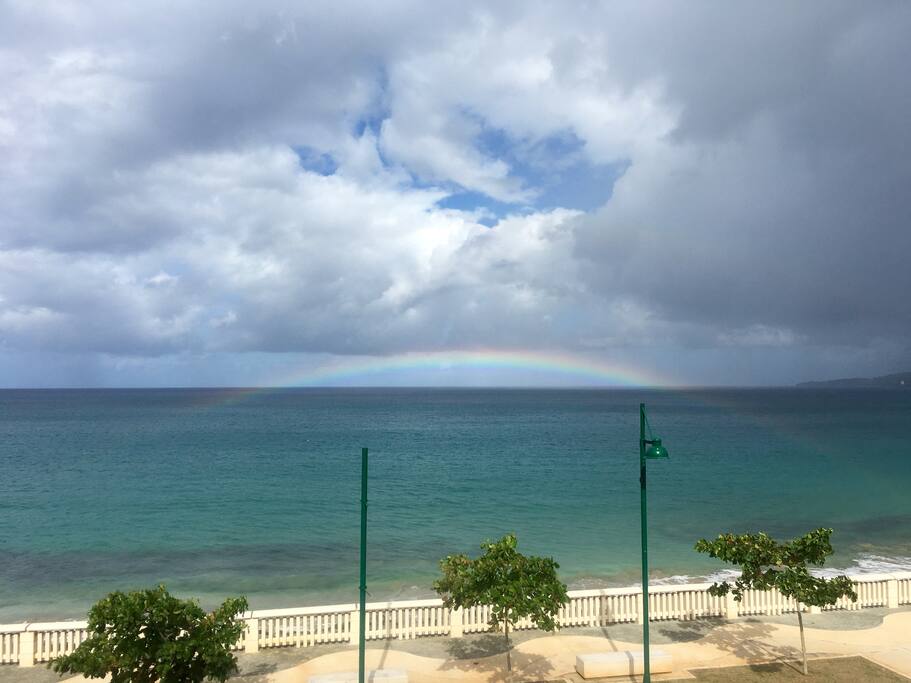 View from balcony